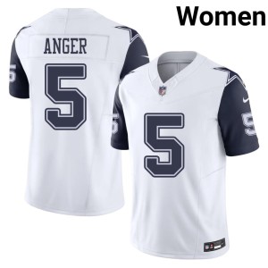 The 'Boys Bryan Anger Replica White Women #5 Color Rush Jerseys 267523-863