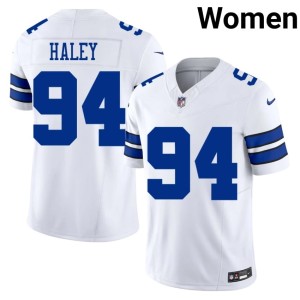 The 'Boys Charles Haley Limited White #94 Womens Jersey 324919-768