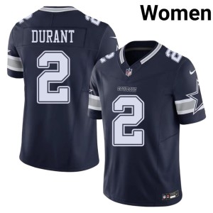 Lone Star Cowboys Cobie Durant Navy Football #2 Womens Jersey 333149-323