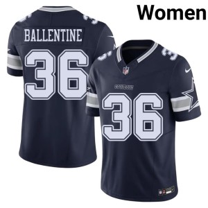 DAL Cowboys Game Navy #36 Corey Ballentine Womens Jerseys 968404-551