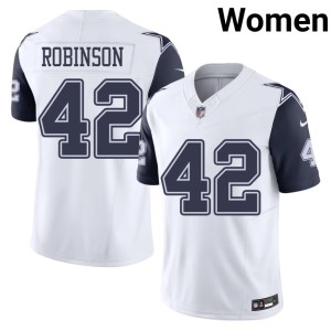 DAL Women White Curtis Robinson #42 2026-27 Color Rush Jerseys 505323-117