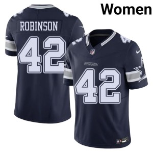Lone Star Cowboys Navy Womens Game Curtis Robinson #42 Jerseys 820679-351