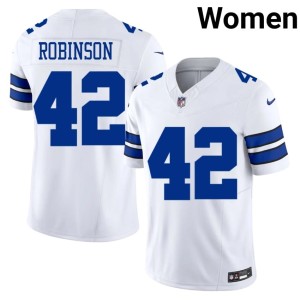 America's Team #42 White Player Women's Curtis Robinson Jerseys 947697-470
