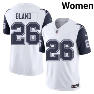 Dallas Cowboys #26 Women's Limited Color Rush DaRon Bland White Jersey 284089-115