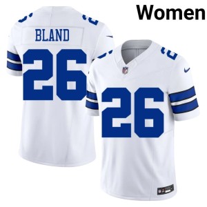 America's Team Limited White DaRon Bland Womens #26 Jerseys 950813-756