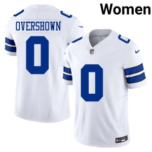 America's Team White DeMarvion Overshown #0 Embroidery Women's Jersey 986468-443