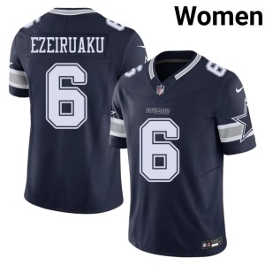 D-Boys Embroidery Donovan Ezeiruaku Womens Navy #6 Jersey 323665-159