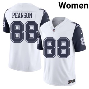 DAL Women #88 NFL White Color Rush Drew Pearson Jersey 659096-918