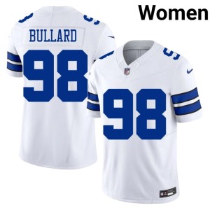 America's Team Womens White 2026 #98 Jonathan Bullard Jersey 849652-273