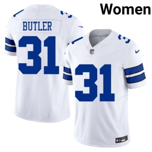 Lone Star Cowboys Josh Butler White Womens 2026 #31 Jersey 584920-183