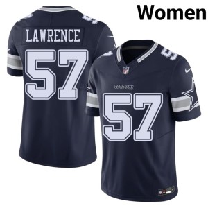 DAL Cowboys Malachi Lawrence Navy Women's NFL #57 Jersey 591686-689