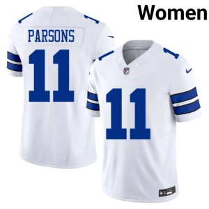 DC White Womens Micah Parsons Official #11 Jerseys 857104-610