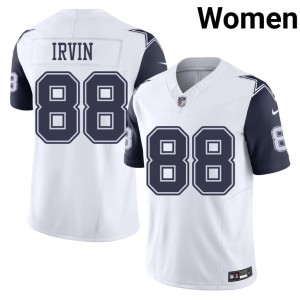 Big D Player Color Rush Michael Irvin White Women #88 Jerseys 478471-968