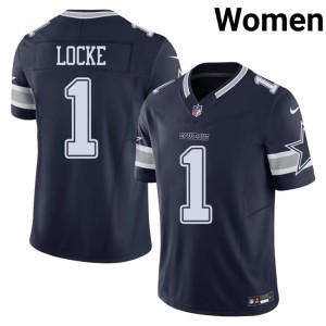 America's Team 2026 Women #1 P.J. Locke Navy Jersey 480290-894
