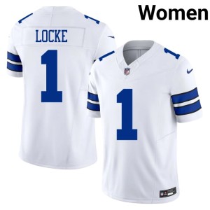 America's Team #1 White 2026-27 P.J. Locke Womens Jerseys 936157-970