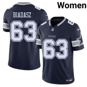 Big D Navy #63 Women NIL Tyler Biadasz Jersey 173642-278