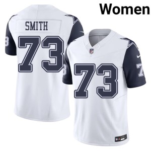 DAL Color Rush #73 Women's Embroidery White Tyler Smith Jersey 270509-104