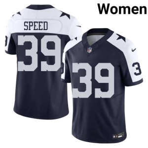 DC Navy Alternate #39 Women's Official Ameer Speed Jersey 937491-547
