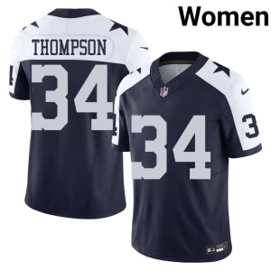 Big D 2026-27 #34 Navy Alternate Womens Jalen Thompson Jerseys 643187-697