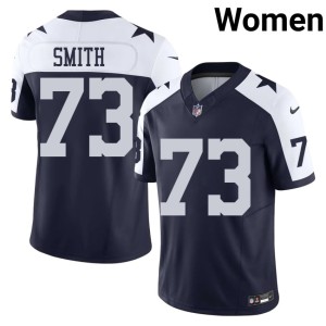 Dallas #73 Tyler Smith Women's Alternate Navy Embroidery Jerseys 843324-784