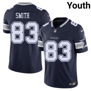 America's Team Youth NIL #83 Anthony Smith Navy Jersey 152278-656
