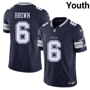 DC 2026 Camden Brown #6 Youth Navy Jersey 523994-379