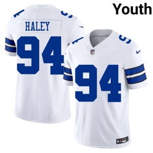 The 'Boys White Game Charles Haley Youth #94 Jerseys 306591-635