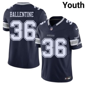 Dallas Cowboys Youth Navy Football #36 Corey Ballentine Jerseys 756372-670