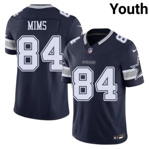 DC #84 2026 Navy Denzel Mims Youth Jerseys 741982-538