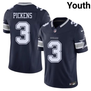 The Pokes Navy Youth George Pickens #3 NFL Jersey 572031-370
