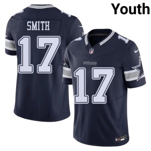 Dallas Jaden Smith Youth #17 2026-27 Navy Jerseys 370725-115
