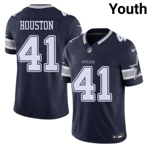 D-Boys Navy Youth Game #41 James Houston Jersey 768765-868