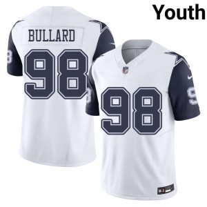 D-Boys Youth Replica Color Rush Jonathan Bullard #98 White Jerseys 836769-235
