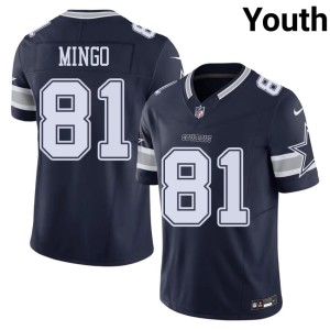 The 'Boys Game Jonathan Mingo Youth Navy #81 Jersey 626218-209