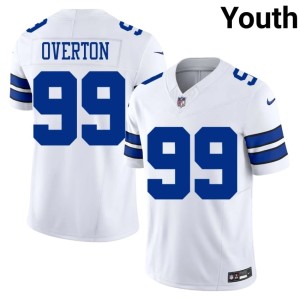 Dem Boys White LT Overton Youth NIL #99 Jersey 591005-260