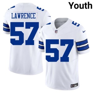 America's Team Youth White #57 NFL Malachi Lawrence Jerseys 779732-975
