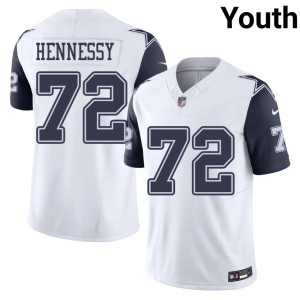 DC 2026-27 Youth White #72 Color Rush Matt Hennessy Jersey 963289-311