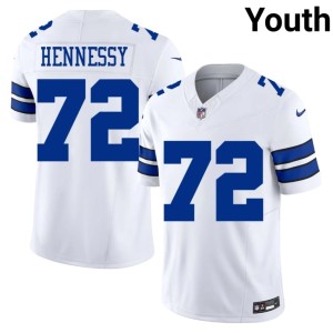 The Pokes Stitched Matt Hennessy #72 White Youth Jerseys 849671-629