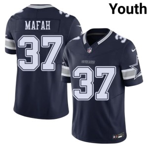 Cowboys Nation Navy Stitched Youth #37 Phil Mafah Jerseys 838706-367