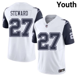Dem Boys Youth White 2026 #27 Color Rush Reddy Steward Jersey 695846-843
