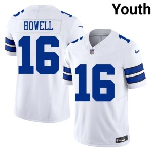 Dallas Youth White 2026-27 #16 Sam Howell Jersey 902489-133