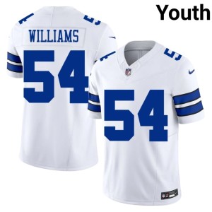 The 'Boys Player White #54 Sam Williams Youth Jerseys 685886-502