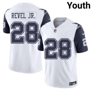 Dem Boys 2026 Color Rush Shavon Revel Jr. #28 White Youth Jerseys 126479-682