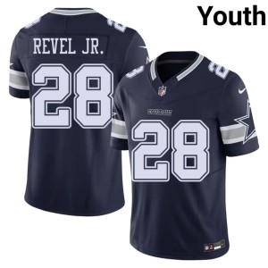 America's Team Shavon Revel Jr. 2026-27 Youth #28 Navy Jerseys 672557-242