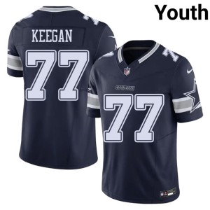 D-Boys NIL Youth #77 Trevor Keegan Navy Jersey 109563-107