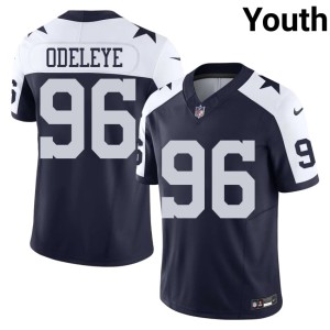 Lone Star Cowboys Navy Youth #96 Adedayo Odeleye Player Alternate Jerseys 968815-635