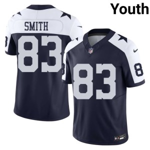 D-Boys #83 Navy Youth Alternate Anthony Smith Replica Jersey 964983-736