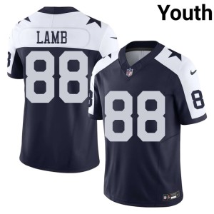 Big D Navy Official #88 Alternate Youth CeeDee Lamb Jersey 506945-309