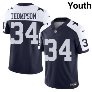 DC Jalen Thompson #34 Youth Alternate Navy Limited Jerseys 272598-846
