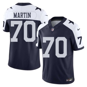 Dallas NFL Alternate Mens #70 Navy Zack Martin Jerseys 625165-661